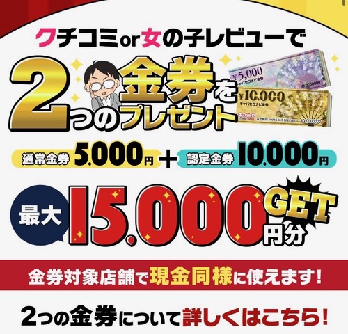 金券プレゼント